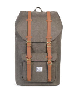 Batoh Herschel Supply Little America Canteen Crosshatch / Tan Synthetic Leather