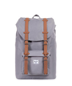 Batoh Herschel Supply Little America Mid-Volume Grey / Tan Synthetic Leather