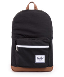 Batoh Herschel Supply Pop Quiz Black / Tan Synthetic Leather