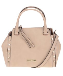 Béžová kabelka s detaily ve zlaté barvě Gionni Romy