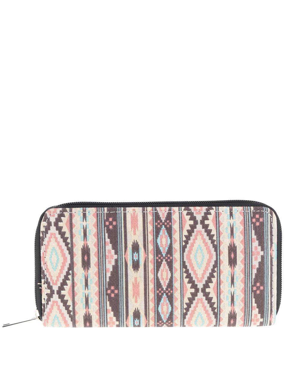 Hnědo-krémová peněženka s aztéckým vzorem Haily´s Ethno Hnědo-krémová peněženka s aztéckým vzorem Haily´s Ethno