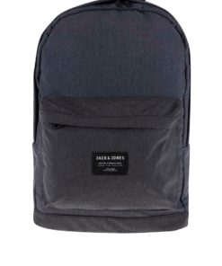 Modrošedý batoh Jack & Jones Base