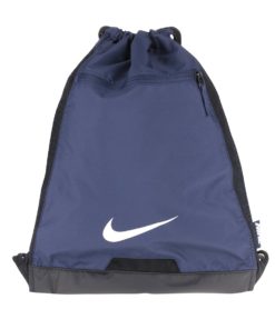 Tmavě modrý vak s logem Nike Alpha Gym