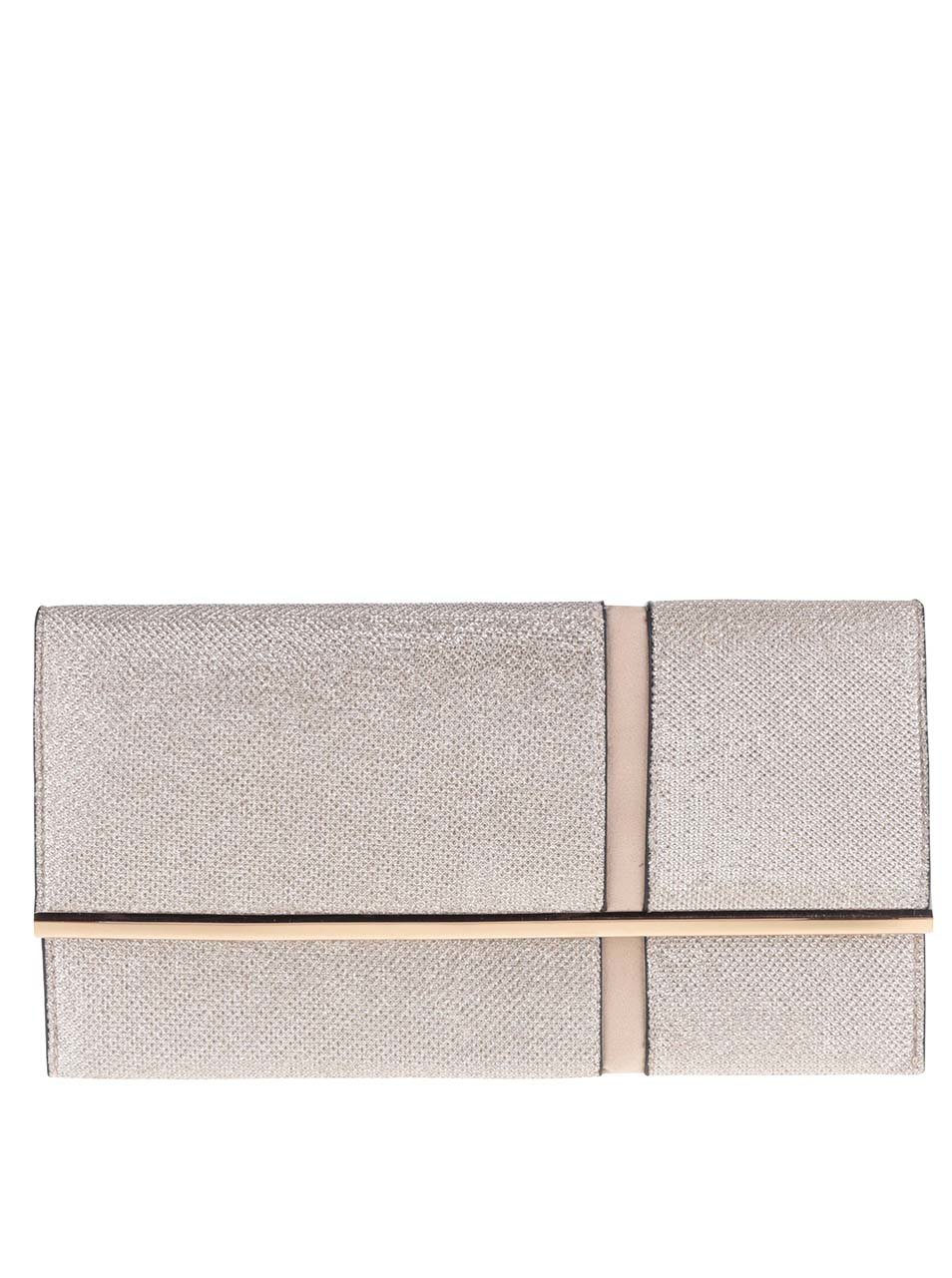 Třpytivé psaníčko v růžovozlaté barvě Dorothy Perkins Třpytivé psaníčko v růžovozlaté barvě Dorothy Perkins