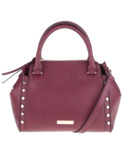 Vínová kabelka s detaily ve zlaté barvě Gionni Romy