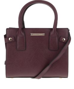 Vínová menší crossbody kabelka Dorothy Perkins