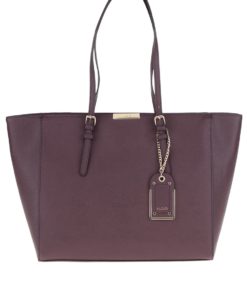 Vínový shopper s detaily ve zlaté barvě ALDO Pentwater