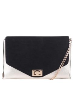 Černo-zlata menší kabelka  Dorothy Perkins