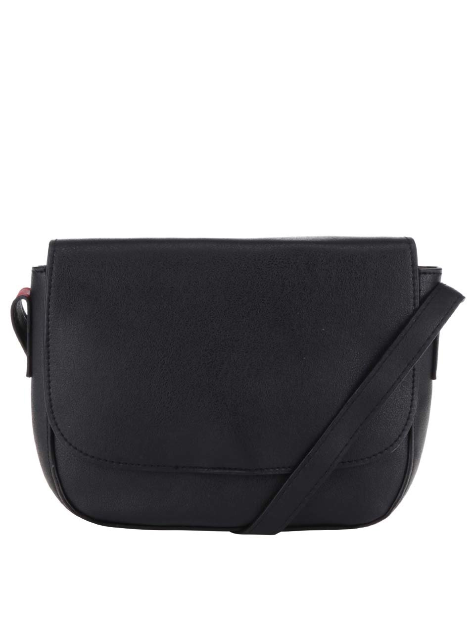 Černá menší crossbody kabelka Pieces Deena Černá menší crossbody kabelka Pieces Deena
