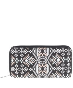 Černá vzorovaná peněženka Haily´s Ethno