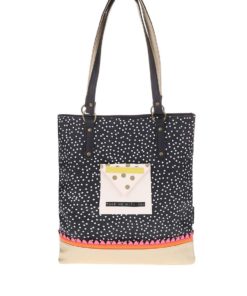 Černá vzorovaná taška Disaster Note To Self