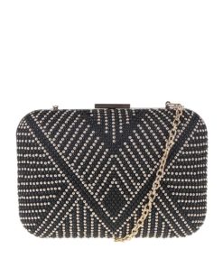 Černé psaníčko s aplikací Dorothy Perkins