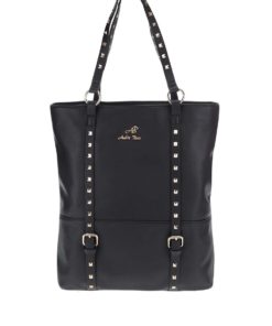 Černý shopper s aplikací ve zlaté barvě Andrea Bucci