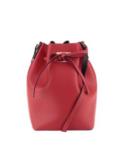 Červená kabelka Pieces Deena