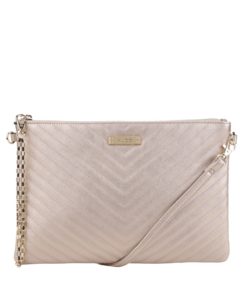 Béžové žebrované psaníčko ALDO Pombia