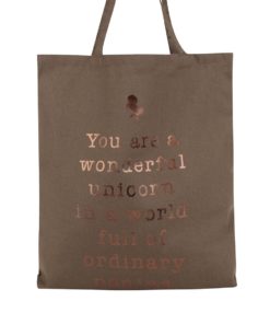 Khaki taška s nápisem TALLY WEiJL