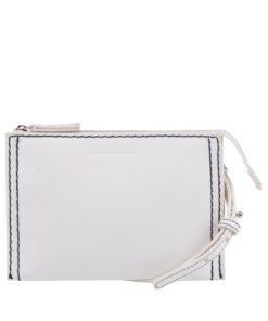 Krémová crossbody kabelka French Connection Stabstitch