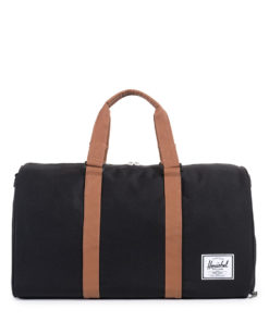 Taška Herschel Supply Novel Black/Tan Synthetic Leather