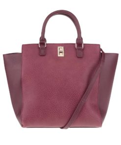 Vínová větší kabelka Pieces