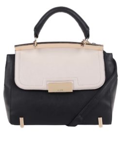 Černá kabelka s béžovou klopou ALDO Jedway