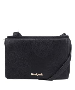 Černá malá crossbody kabelka Desigual Dalls Alex