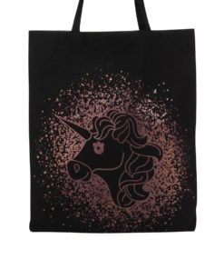 Černá taška s motivem jednorožce TALLY WEiJL