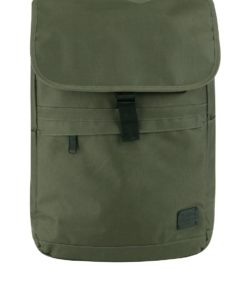 Khaki unisex batoh s klopou a přezkou Spiral Commuter 15 l