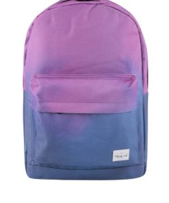Modro-fialový dámský batoh s ombré efektem Spiral Fade 18 l