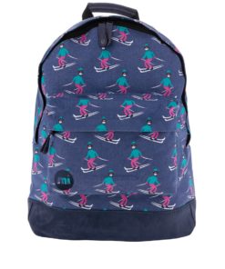 Tmavě modrý vzorovaný unisex batoh Mi-Pac Ski 17 l