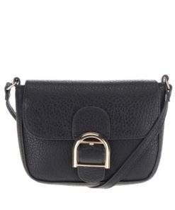 Černá malá crossbody kabelka Pieces Luna
