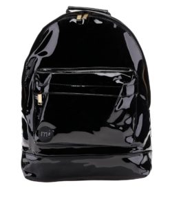 Černý dámský lesklý batoh Mi-Pac Patent