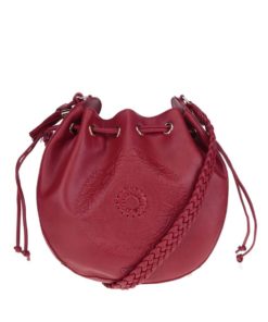 Červená crossbody kabelka se stahováním Desigual Assisi Patricia