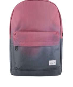 Šedo-růžový dámský batoh s ombré efektem Spiral Fade 18 l