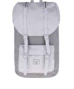 Šedý batoh s šedými popruhy Herschel Little America 25 l