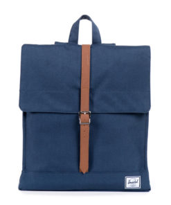 Batoh Herschel Supply City Mid-Volume Navy / Tan Synthetic Leather