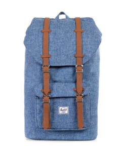 Batoh Herschel Supply Little America Limoges Crosshatch / Tan Synthetic Leather
