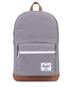 Batoh Herschel Supply Pop Quiz Grey / Tan Synthetic Leather