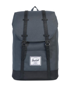 Batoh Herschel Supply Retreat Dark Shadow / Black / Black Synthetic Leather