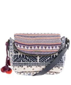 Béžovo-modrá crossbody kabelka Desigual Breda Gala