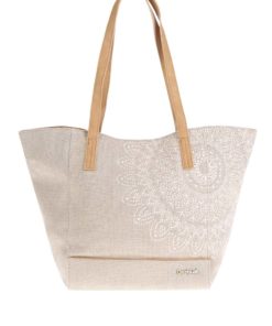 Béžový shopper Desigual Orlando Chajra
