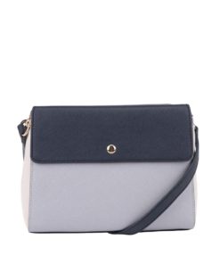 Krémovo-modrá crossbody kabelka Dorothy Perkins