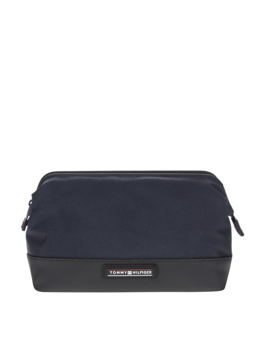Modro-černá pánská kosmetická taška Tommy Hilfiger