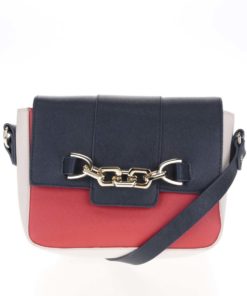 Modro-červená crossbody kabelka Dorothy Perkins