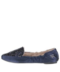 Modré baleríny do kabelky Butterfly Twists Amber