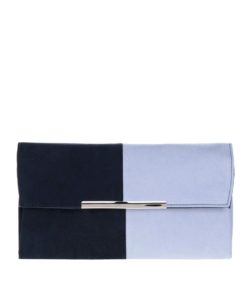 Modré psaníčko v semišové úpravě Dorothy Perkins