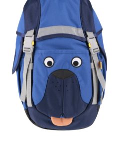 Modrý batoh ve tvaru psa Affenzahn