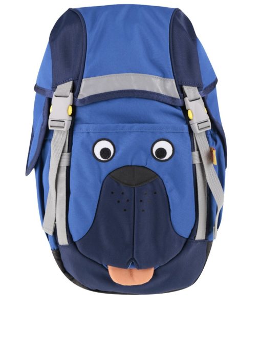 Modrý batoh ve tvaru psa Affenzahn