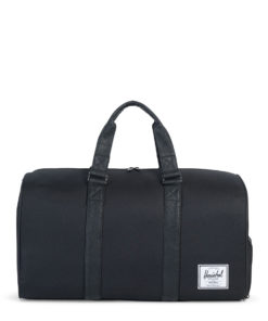 Taška Herschel Supply Novel Black / Black Synthetic Leather