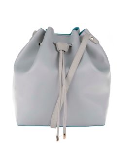 Zelenošedý crossbody vak Gessy