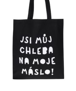 Černá plátěná taška ZOOT Originál Jsi můj chleba